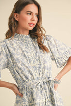 Load image into Gallery viewer, Pretty Little Ruffled Tiered Floral Mini Dress
