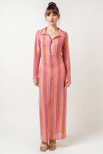 Load image into Gallery viewer, The Costa Smeralda Long Sleeve Coverup Dress