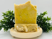 Load image into Gallery viewer, Oatmeal, Turmeric, & Honey Handmade Soap Bar
