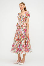 Load image into Gallery viewer, Clemence Floral Blouse & Skirt Set