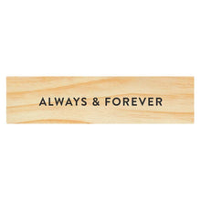 Load image into Gallery viewer, Always & Forever Gem Pen Wood Gift Box