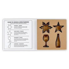 Load image into Gallery viewer, Cookies & Wine Cookie Cutter Gift Box Set