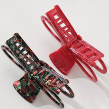 Load image into Gallery viewer, Remi Vintage Holiday Bow Claw Clip