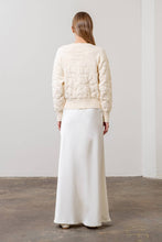 Load image into Gallery viewer, Pearl Jacquard Crewneck Pullover Sweater