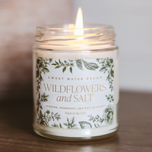 Load image into Gallery viewer, Wildflowers & Salt Soy Candle