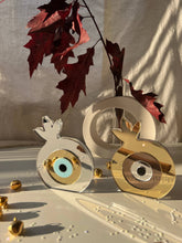 Load image into Gallery viewer, Good Luck Pomegranate Evil Eye Ornament