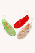 Load image into Gallery viewer, Jelly Woven Mesh Mary Jane Flats