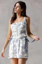 Load image into Gallery viewer, French Toile Ivory Blue Set