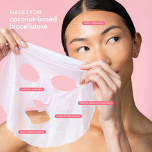 Load image into Gallery viewer, Strawberry Coco Rosé Soothing Biocellulose Mocktail Mask