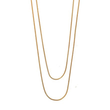 Load image into Gallery viewer, Simple Layered Gold Necklace
