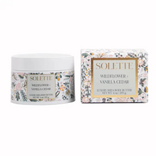Load image into Gallery viewer, Wildflower & Vanilla Cedar Shea Body Butter