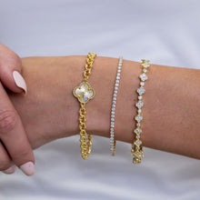 Load image into Gallery viewer, Dainty Gracie Tennis Bracelet