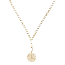 Load image into Gallery viewer, She's Spicy Lariat Initial Necklace