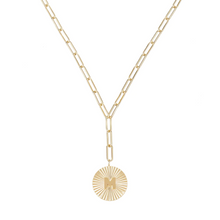 Load image into Gallery viewer, She's Spicy Lariat Initial Necklace