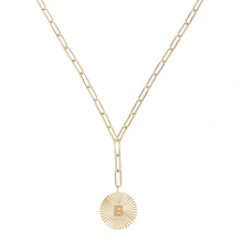 Load image into Gallery viewer, She's Spicy Lariat Initial Necklace