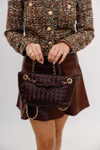Load image into Gallery viewer, Fallon Woven Satchel Bag