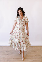 Load image into Gallery viewer, Brigitte Cream Floral Ruffle Set