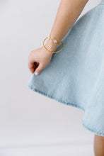 Load image into Gallery viewer, Pretty Little Pearl Button Denim Flare Dress