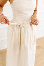 Load image into Gallery viewer, Silvia Cotton Poplin Midi Dress