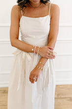 Load image into Gallery viewer, Silvia Cotton Poplin Midi Dress