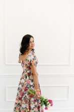 Load image into Gallery viewer, Clemence Floral Blouse & Skirt Set
