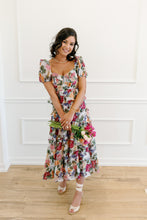 Load image into Gallery viewer, Clemence Floral Blouse & Skirt Set