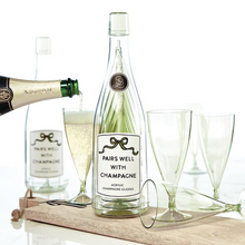 Load image into Gallery viewer, Acrylic Champagne Bottle + Glasses
