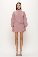 Load image into Gallery viewer, Gabrielle Pink Balloon Sleeve Sweater
