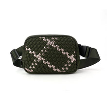 Load image into Gallery viewer, The Ella Woven Neoprene Belt Bag