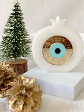 Load image into Gallery viewer, Big Pomegranate Evil Eye Standing Ornament