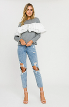 Load image into Gallery viewer, Ruffle Sweatshirt