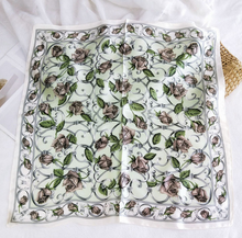 Load image into Gallery viewer, Square Silk Scarf Classic Edition