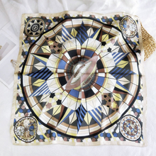 Load image into Gallery viewer, Square Silk Scarf Classic Edition