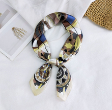 Load image into Gallery viewer, Square Silk Scarf Classic Edition