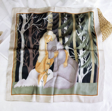 Load image into Gallery viewer, Square Silk Scarf Classic Edition