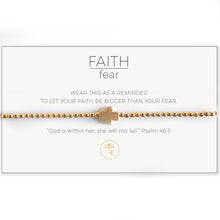 Load image into Gallery viewer, Faith Over Fear Stretch Bracelet