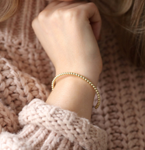 Load image into Gallery viewer, Gold Ball Bangle