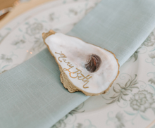 Load image into Gallery viewer, Gold Painted "Hi Gloss Finish" Oyster Shell Favor