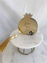 Load image into Gallery viewer, Lucky Pomegranate Gold Standing Ornament