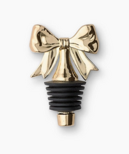Load image into Gallery viewer, Dainty Gold Bow Bottle Stopper