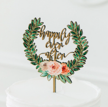Load image into Gallery viewer, Natural Wood Cake Topper