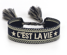 Load image into Gallery viewer, C'est La Vie Woven Bracelet