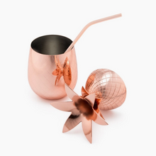 Load image into Gallery viewer, Pineapple Copper Drink Cup
