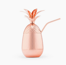 Load image into Gallery viewer, Pineapple Copper Drink Cup