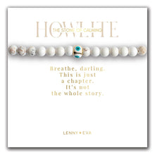 Load image into Gallery viewer, Evil Eye Symbolic Stone Stretch Bracelet