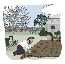Load image into Gallery viewer, Gardening with Pappou Children's Book