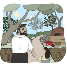 Load image into Gallery viewer, Gardening with Pappou Children's Book