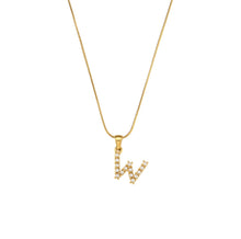 Load image into Gallery viewer, Pretty Little Pearl Initial Necklace
