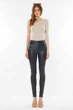 Load image into Gallery viewer, High Rise Super Skinny Coated Leather Pants