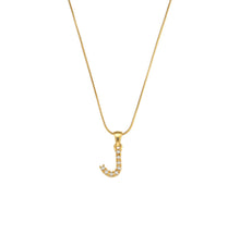 Load image into Gallery viewer, Pretty Little Pearl Initial Necklace